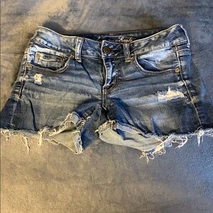 American Eagle Frayed Shorts